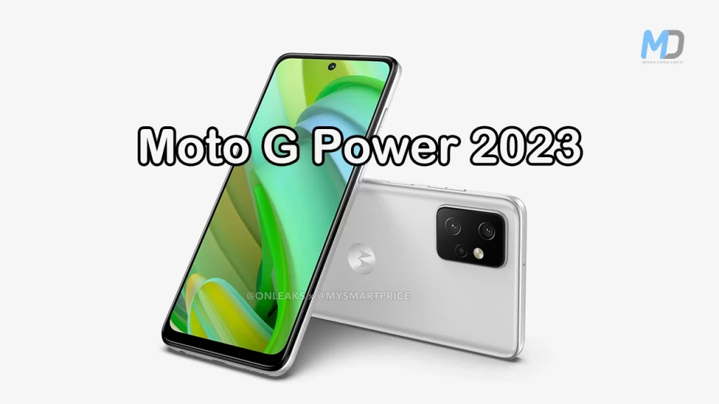 Moto G Power 2023 Render leaked image 1
