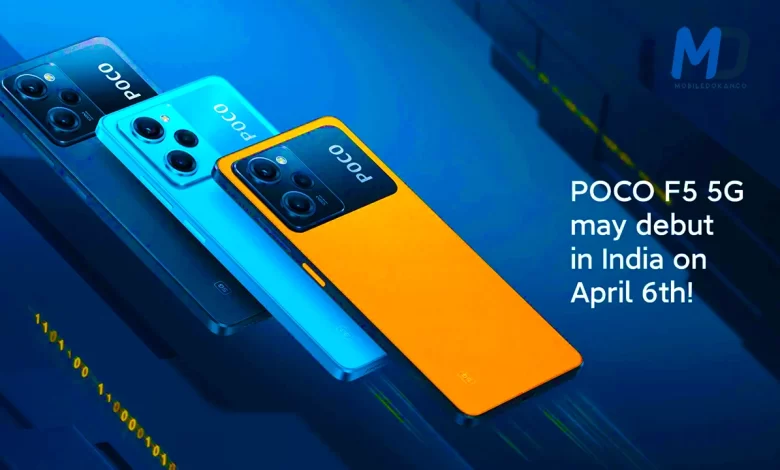 Poco F5 5G may launch in India on 6 April
