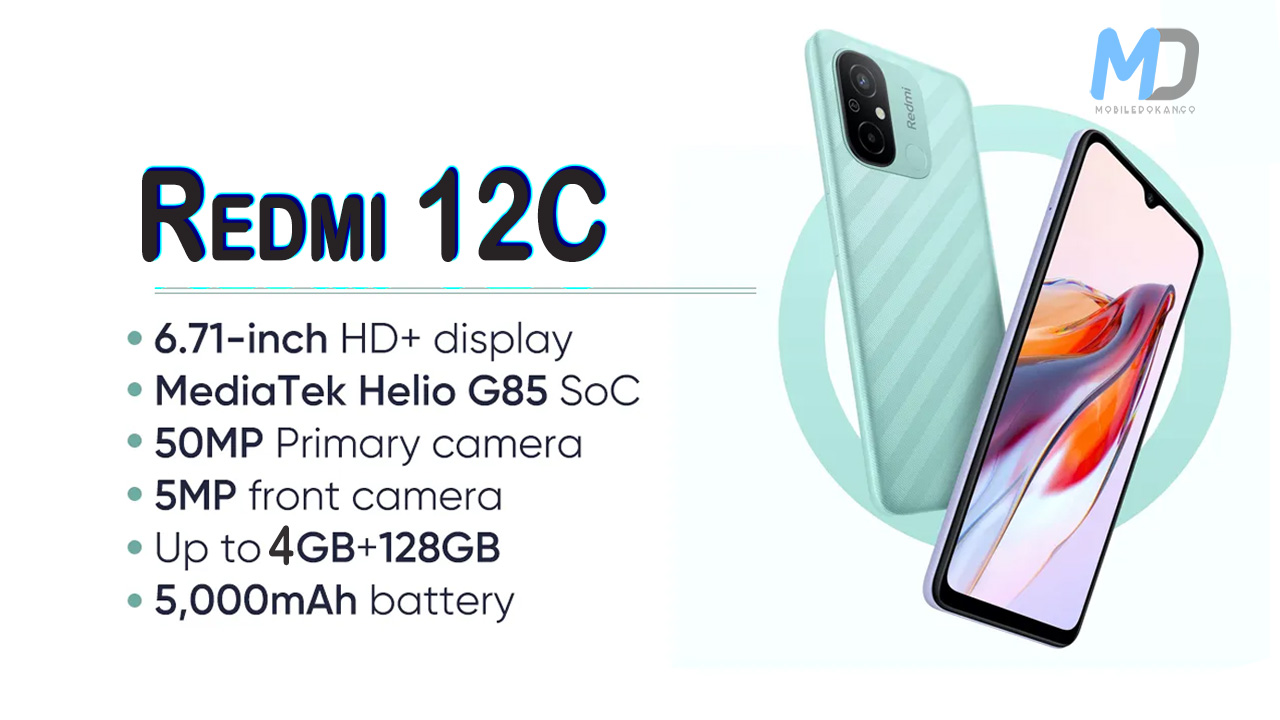 Redmi 12C will launch in India on March 30