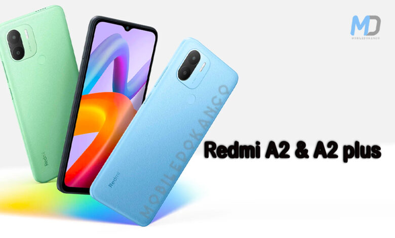 Redmi A2 plus & A2 launched globally