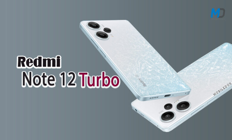 Redmi Note 12 Turbo teaser images confirmed more specs
