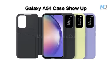 Samsung Galaxy A54 case officially leaked, launch date coming soon
