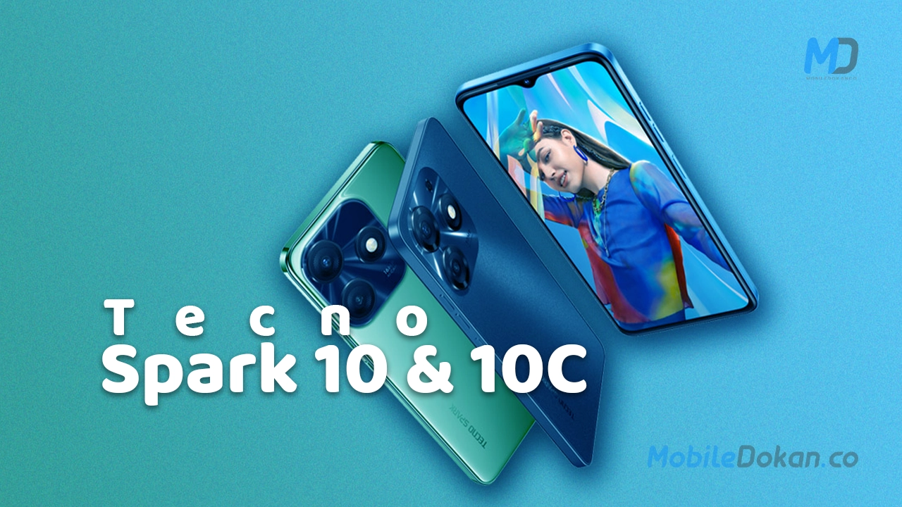 Tecno Spark 10 and Spark 10C revealed the specifications