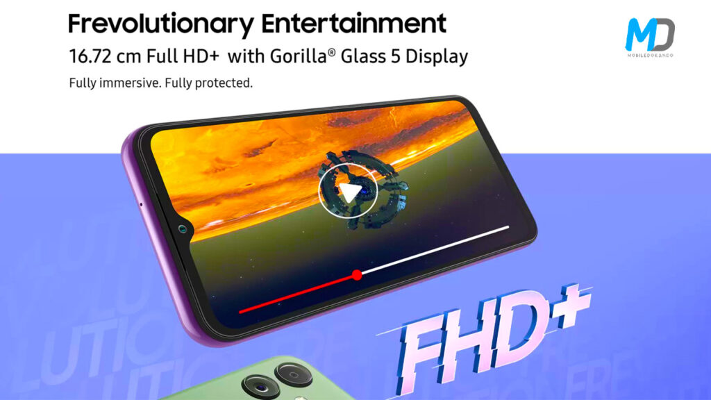 6.6" FHD+ display