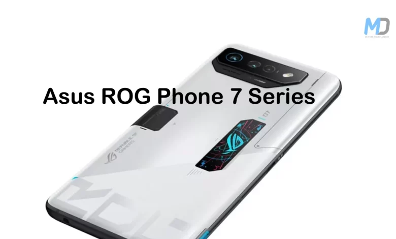 Asus ROG Phone 7 Series Official images leaked before launch