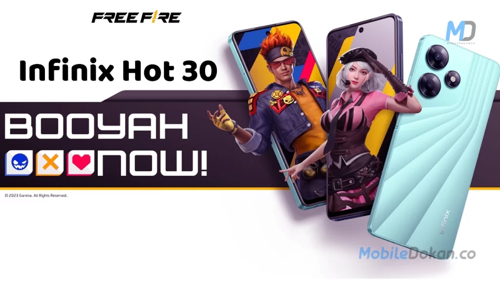 Infinix Hot 30 free fire