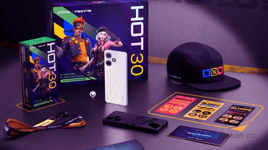 Infinix Hot 30 free fire official