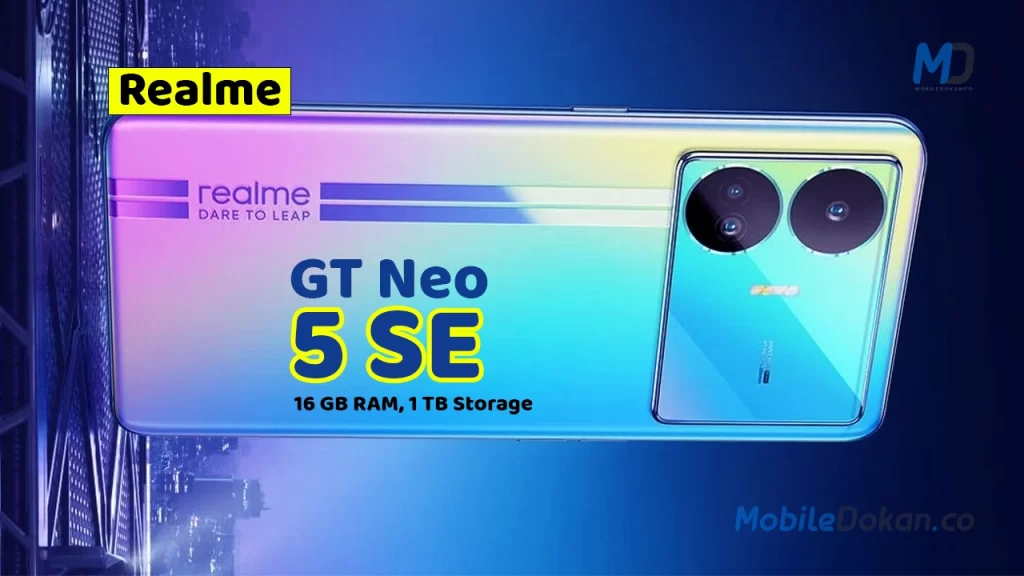 Realme GT Neo 5 SE will release with 16 GB RAM, 1 TB Storage