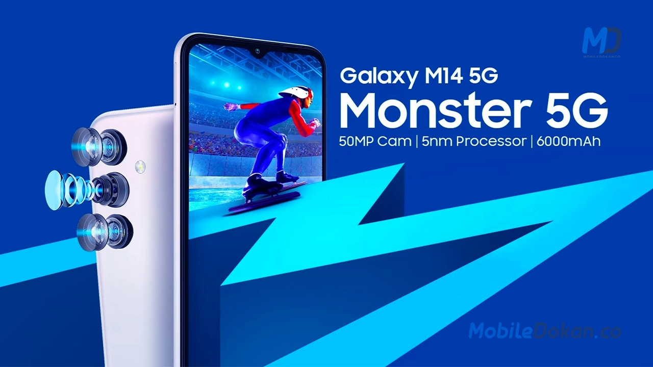 Samsung Galaxy M14 is coming with fast charger next week, Price teased