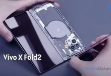 Vivo X Fold2 leaked video online revealing the foldable’s internals