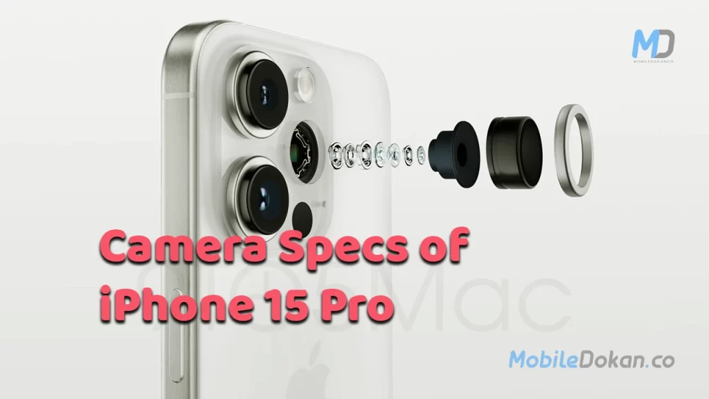 iPhone 15 Pro leaked camera specs