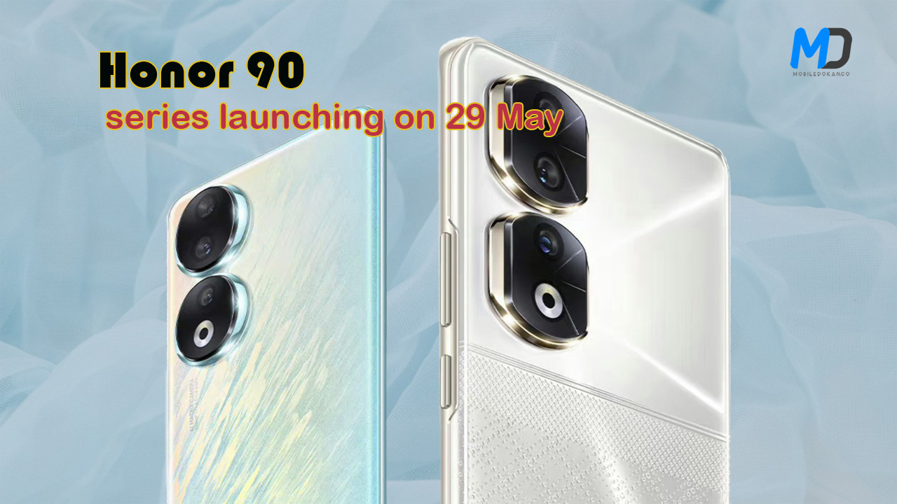 Honor 90 and 90 pro images leaked online ahead of the launch on 29 May