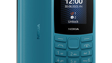 Nokia 105 4G (2023) Ocean Blue