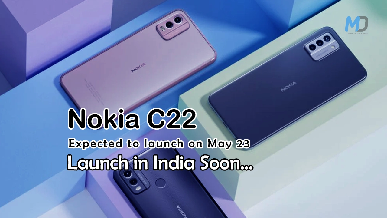 Nokia C22 is expected to launch in India on May 23