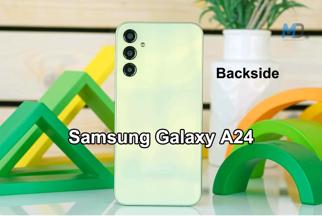 Samsung Galaxy A24 backside