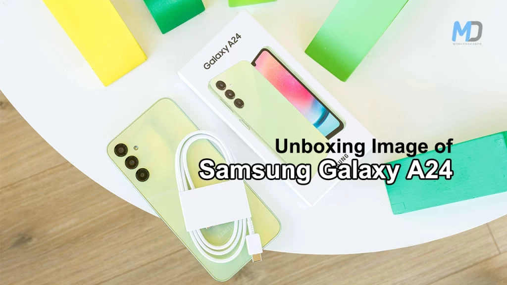 Samsung Galaxy A24 unboxing