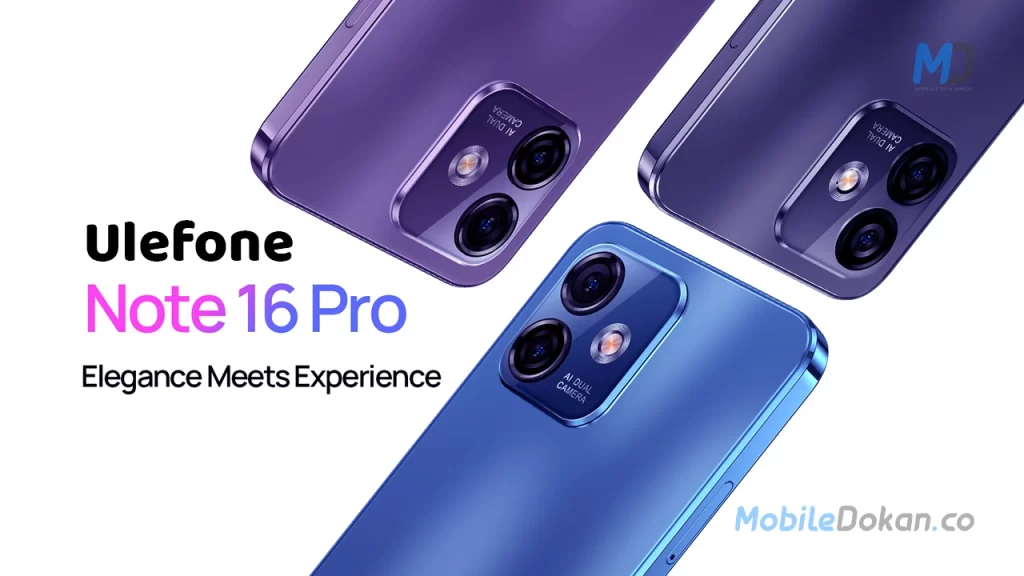 Ulefone Note 16 Pro launched with 16GB RAM, Android 13 and Price at $200