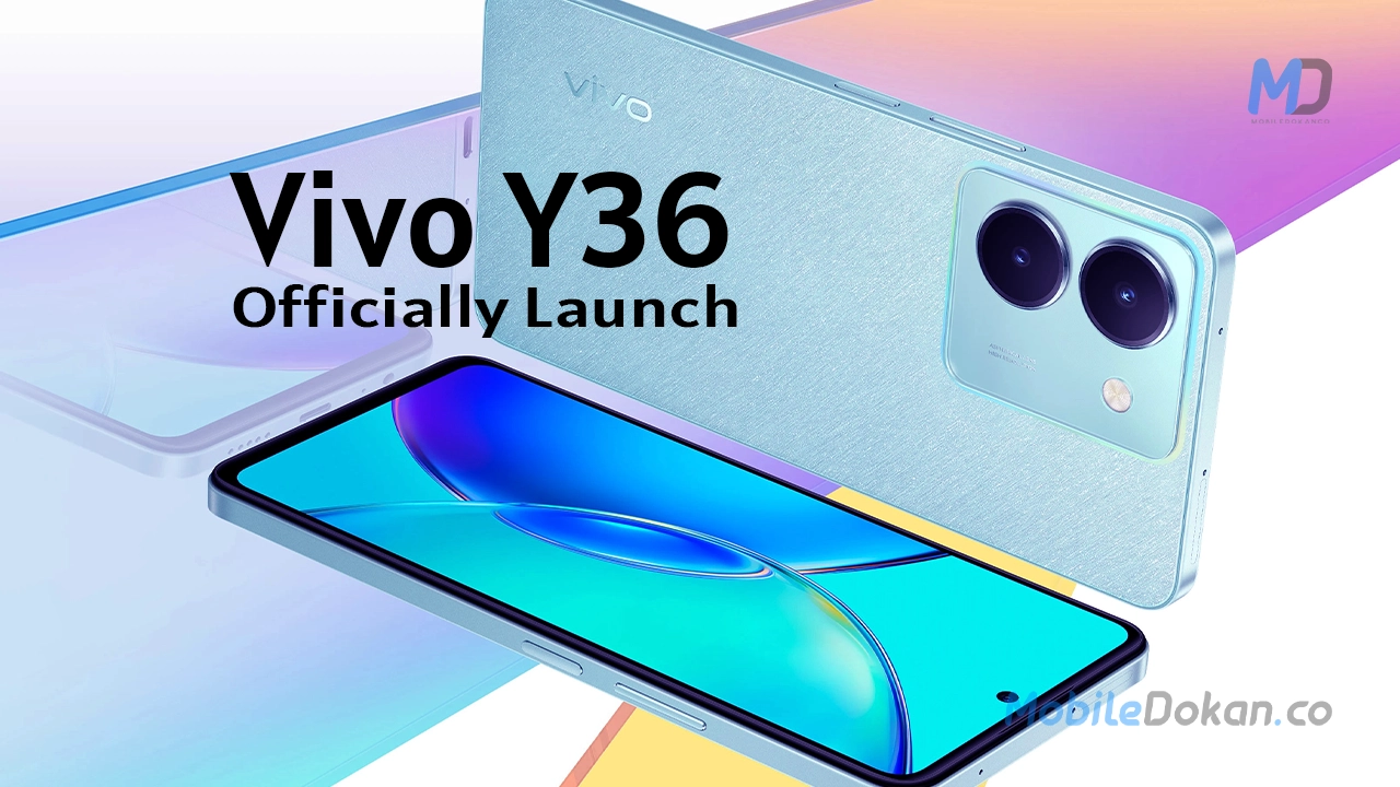 Vivo Y36 launch Officially in both 4G and 5G Version