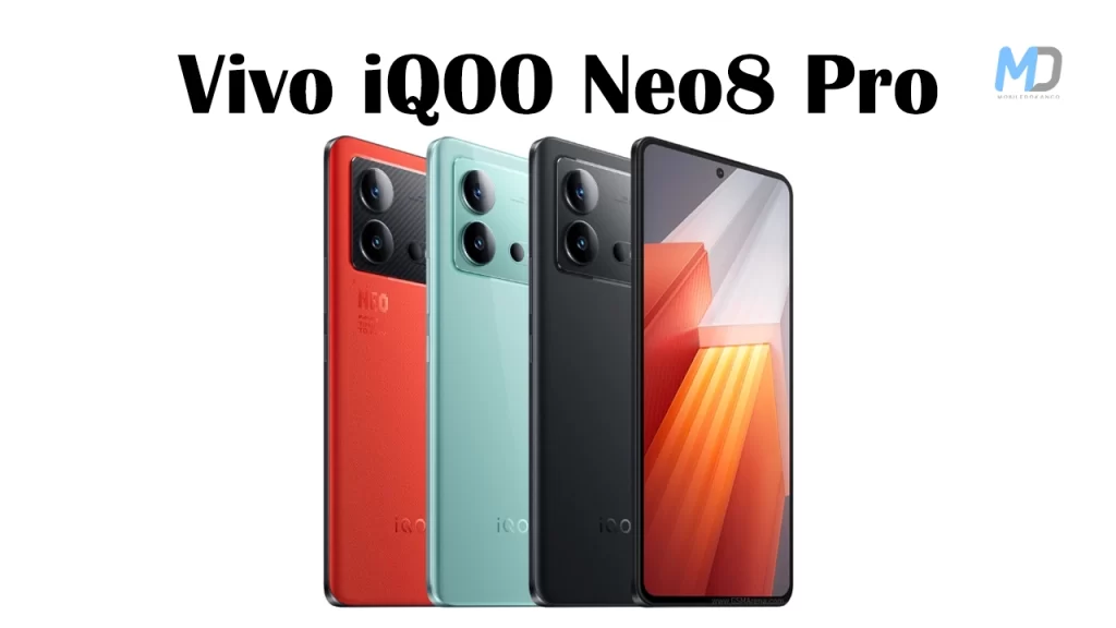 Vivo iQOO Neo8 Pro all colors