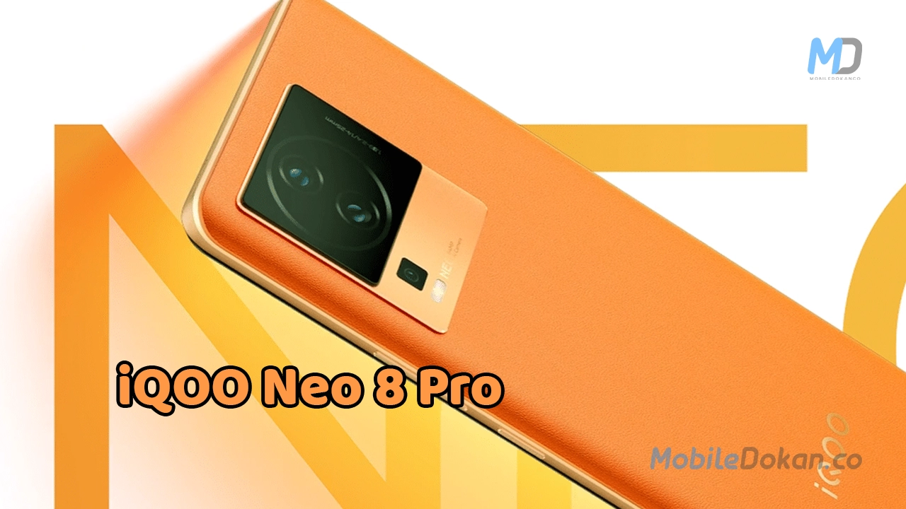 iQOO Neo 8 Pro passed 3C certification and features