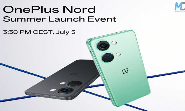 OnePlus Nord 3 launching on July 5 with two color options