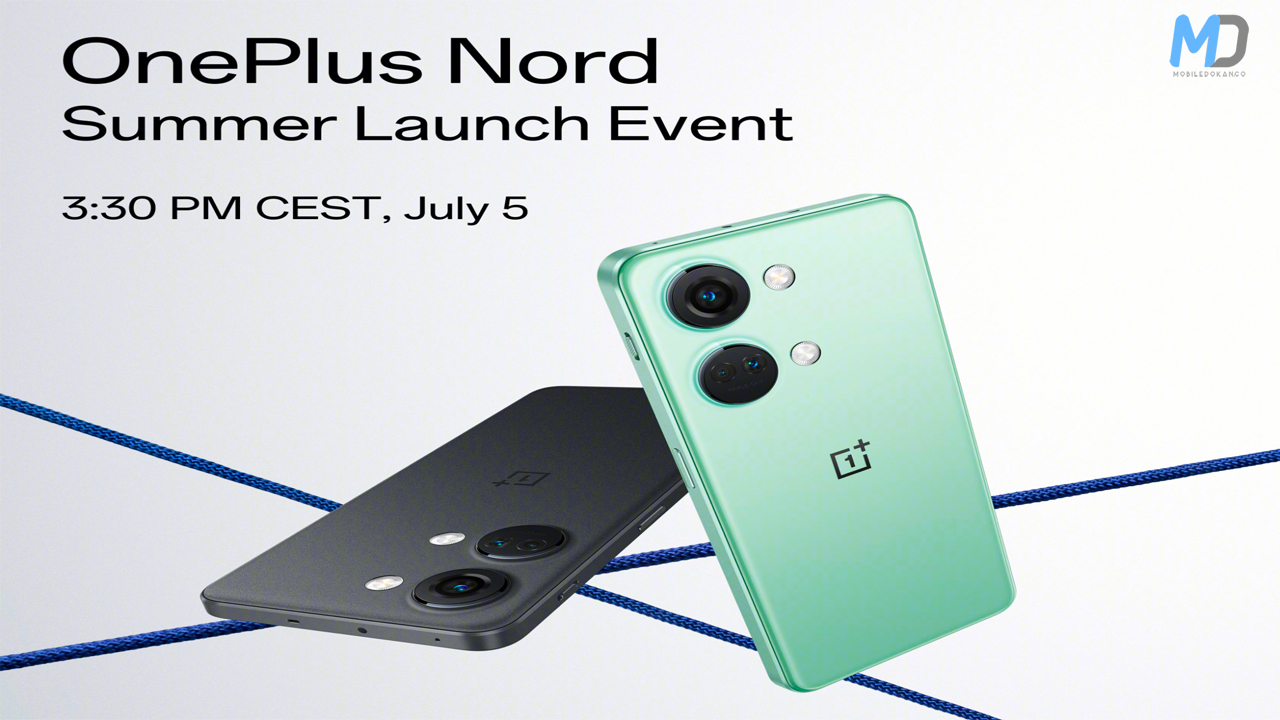 OnePlus Nord 3 launching on July 5 with two color options