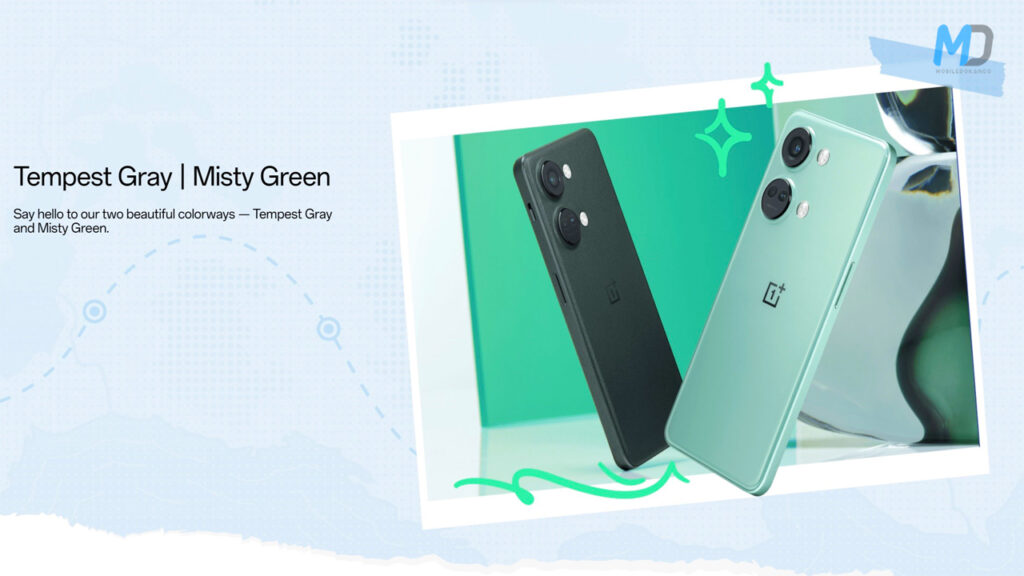 OnePlus Nord 3 will arrive in two colors