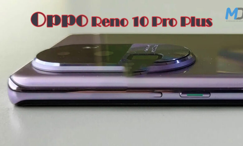 Oppo Reno 10 Pro Plus Indian variant official image revealed