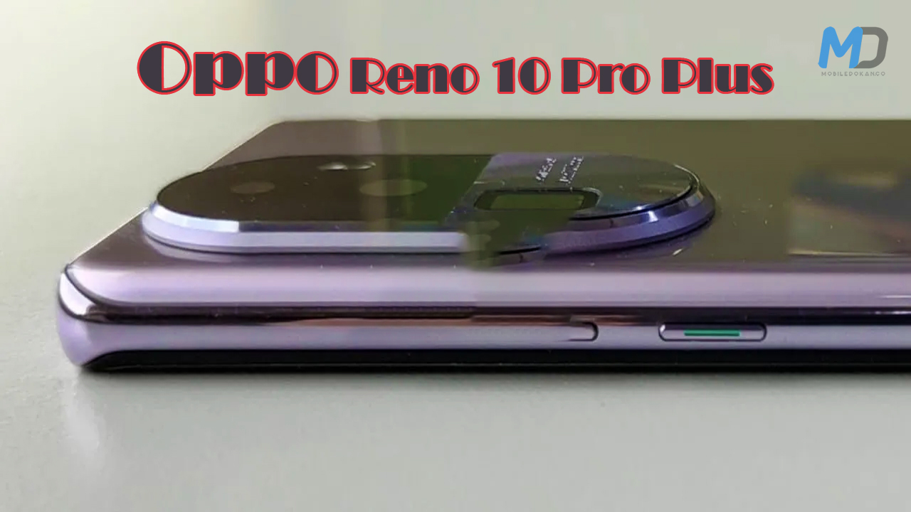 Oppo Reno 10 Pro Plus Indian variant official image revealed