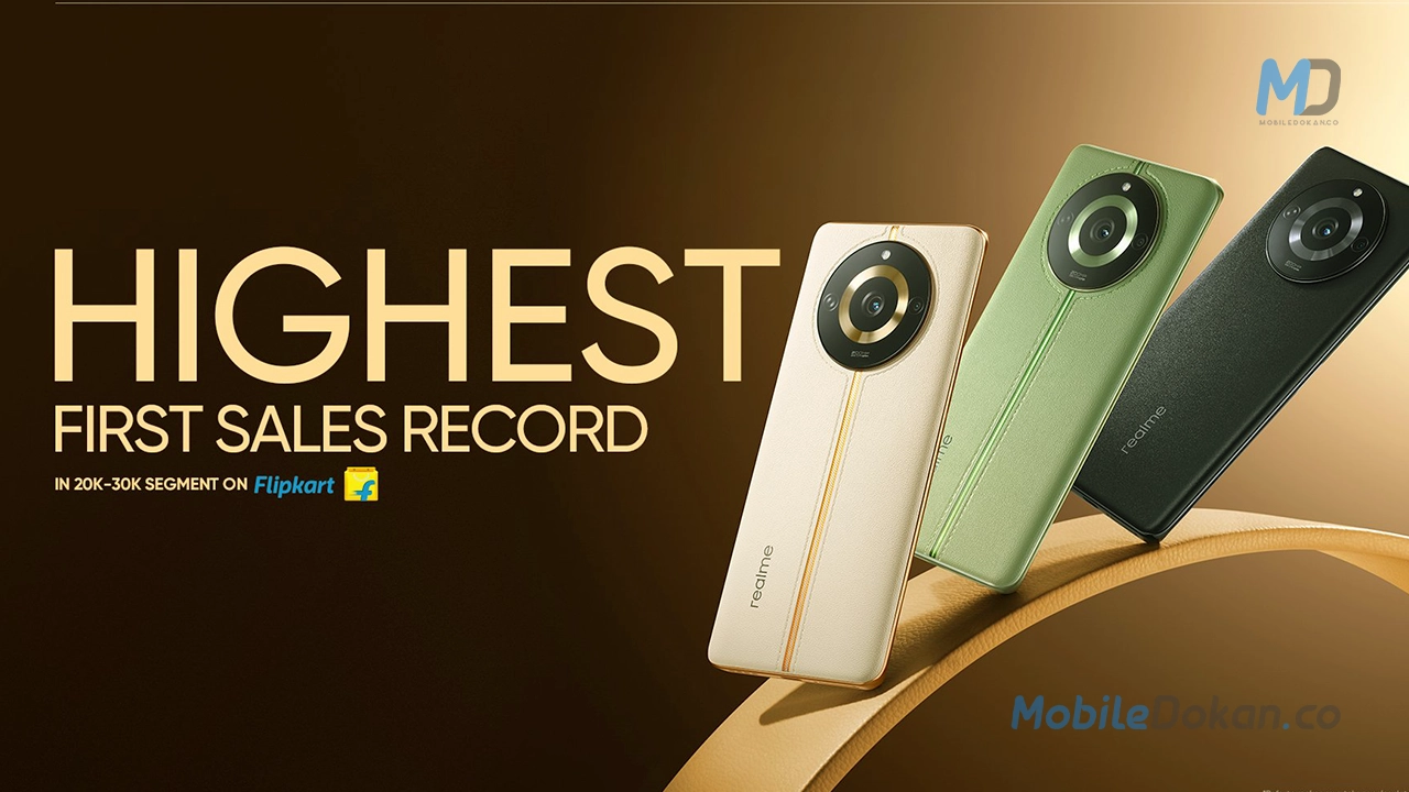 Realme 11 Pro Plus has made a record-breaking first sale in India