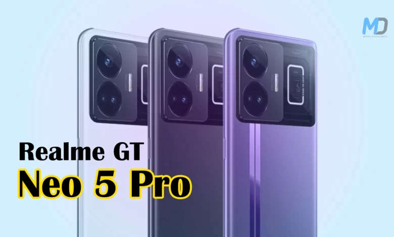 Realme GT Neo 5 Pro leaked the Specification and 100W Fast Charging