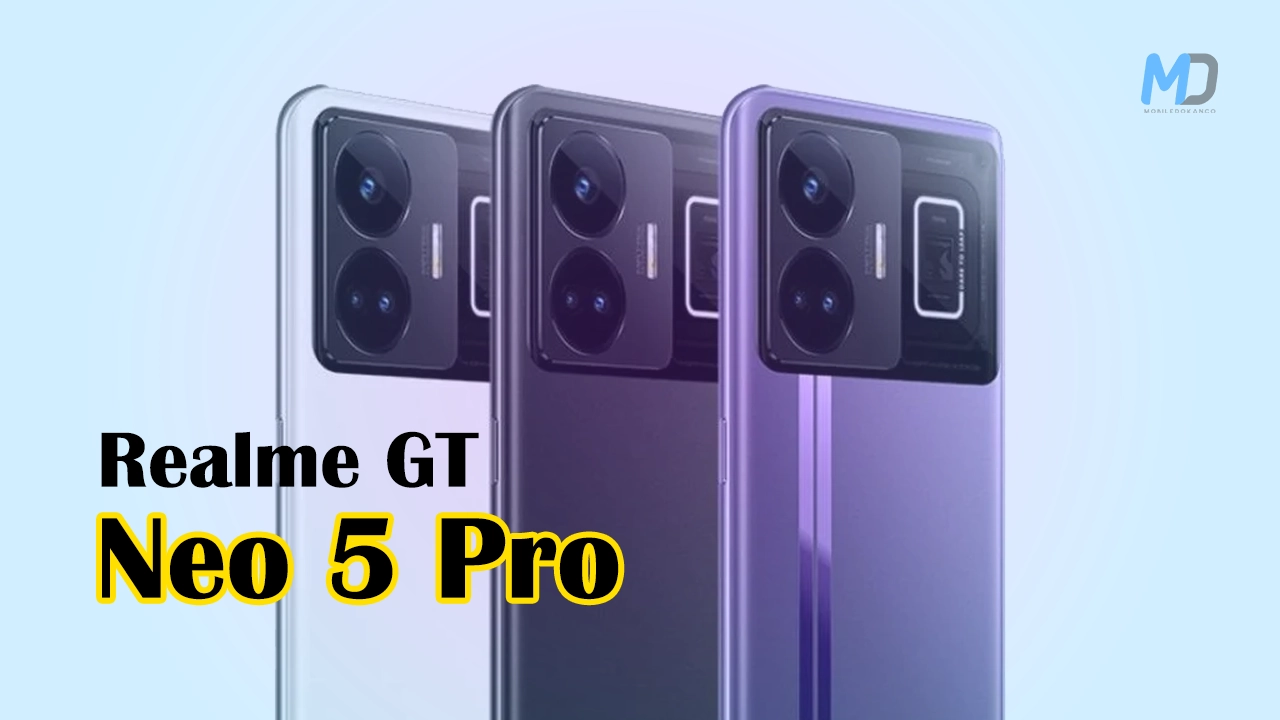 Realme GT Neo 5 Pro leaked the Specification and 100W Fast Charging