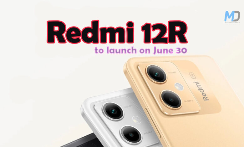 Redmi 12R to launch with Snapdragon 4 Gen 2 processor on June 30