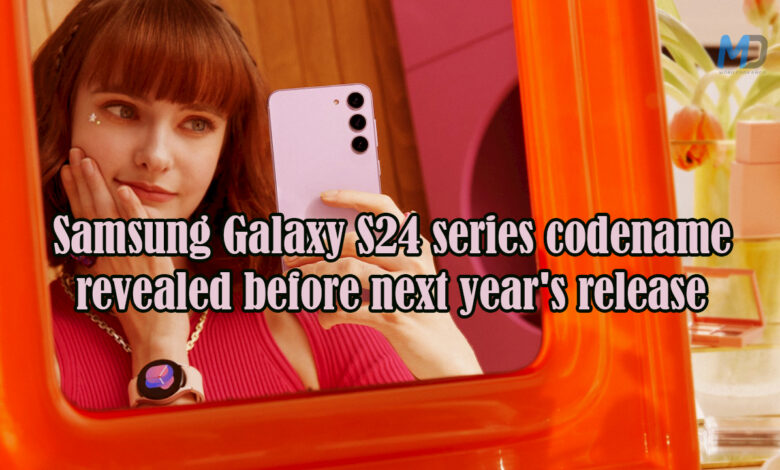Samsung Galaxy S24 series codename revealed before next year's release