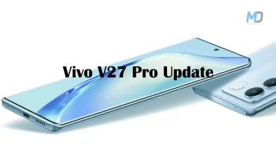 Vivo V27 Pro update improves software and camera experiences