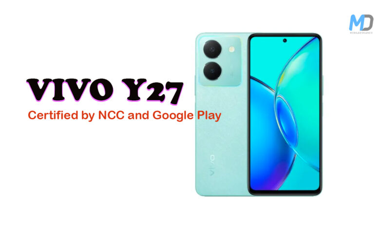 Vivo Y27 specs revealed through certifications ahead of launch