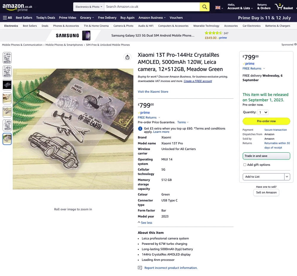 Xiaomi 13T Pro UK price and launch date leaked