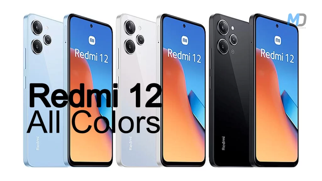 Xiaomi Redmi 12 colors