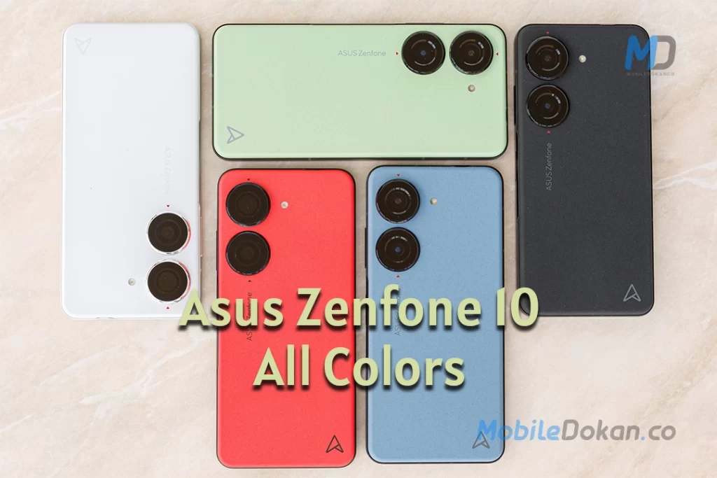 Asus Zenfone 10 color variants