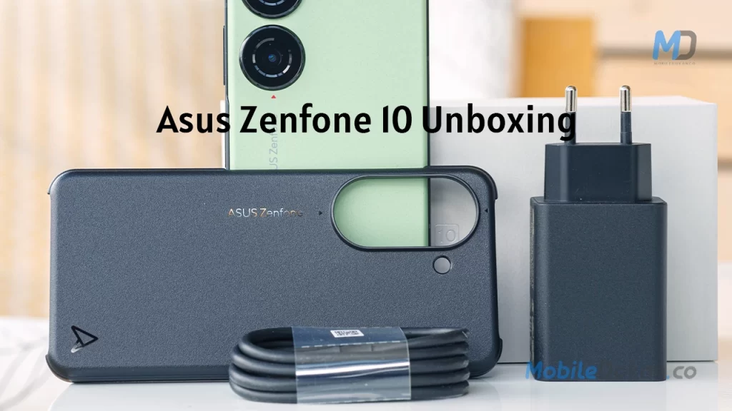 Asus Zenfone 10 unboxing