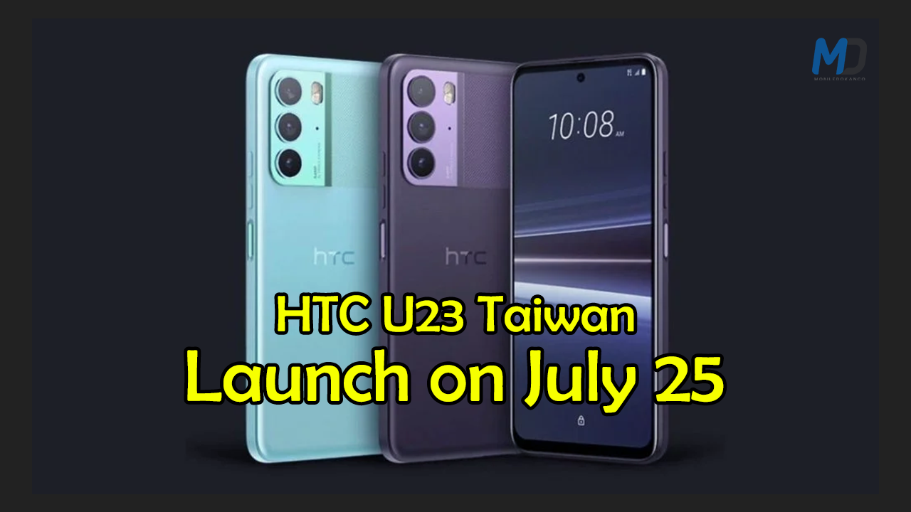 HTC U23 Taiwan will launch on July 25