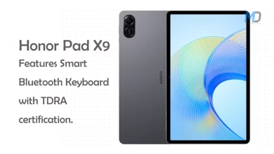 Honor Pad X9 get a Smart Bluetooth Keyboard with TDRA certification