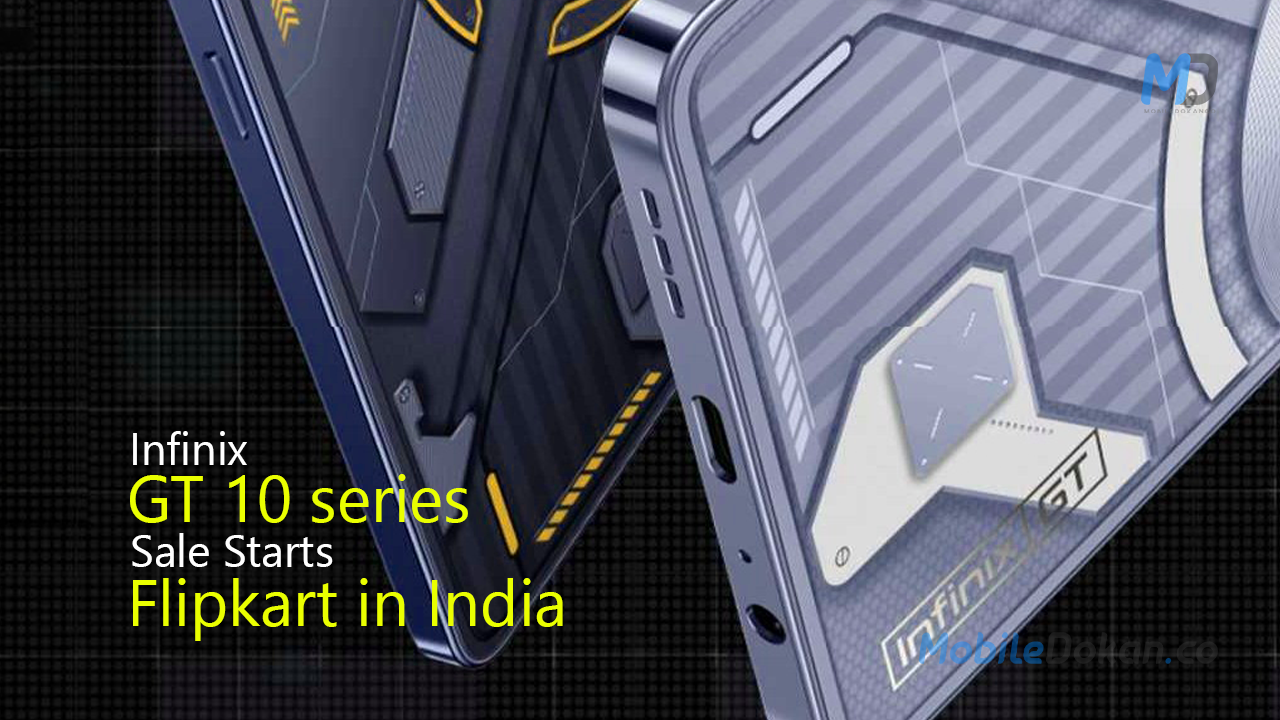 Infinix GT 10 series sale starts through Flipkart in India