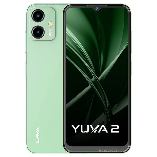Lava Yuva 2 Glass Green