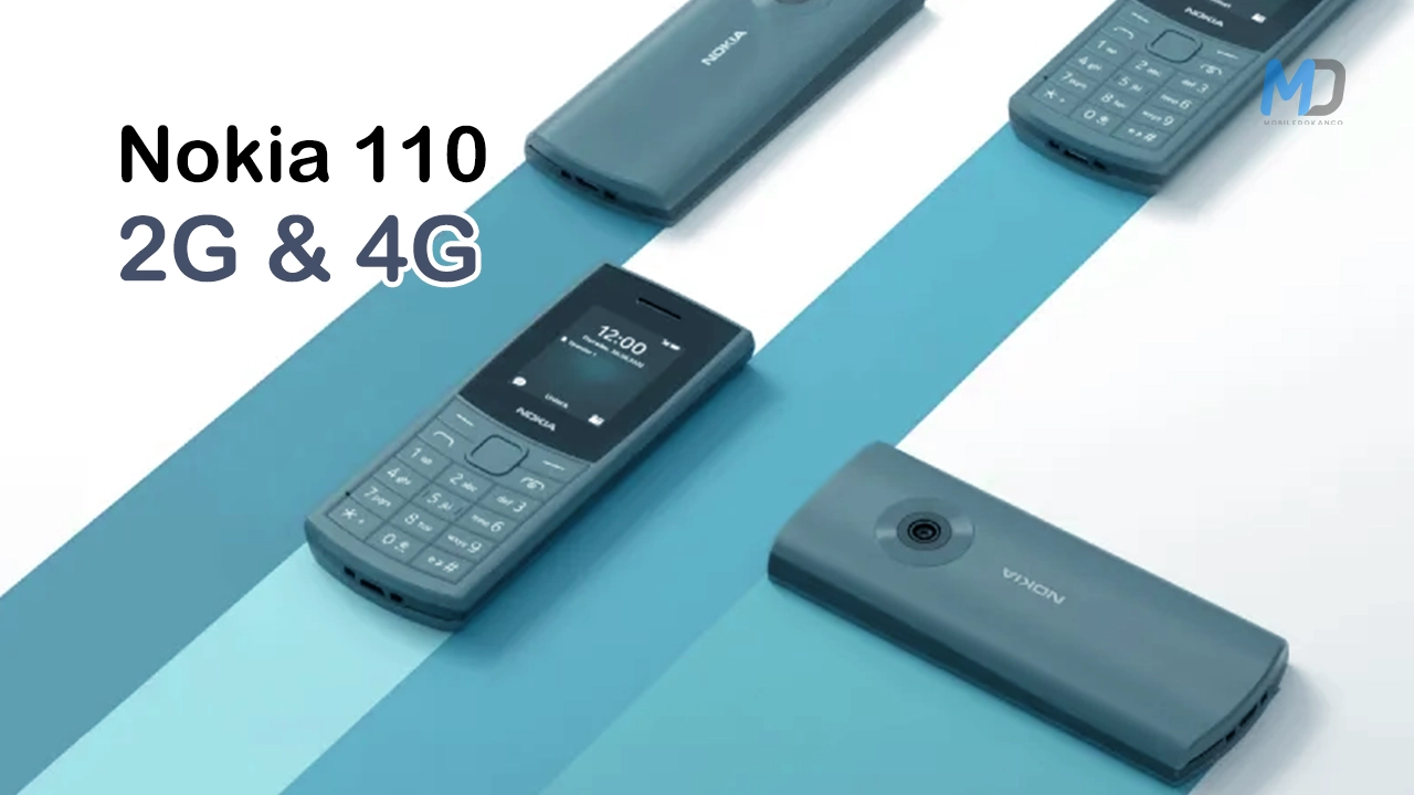 Nokia 110 2G and Nokia 110 4G price in India, Specifications Leaked