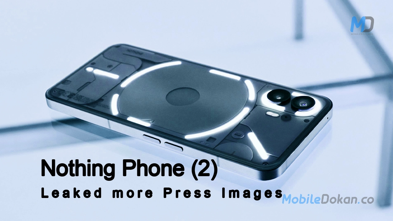 Nothing Phone (2) leaked more press images