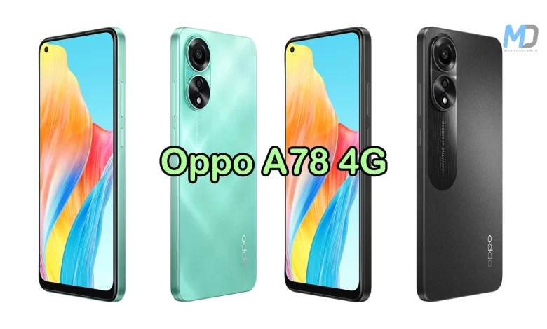 Oppo A78 4G launched with Snapdragon 680 SoC and 50MP dual Camera