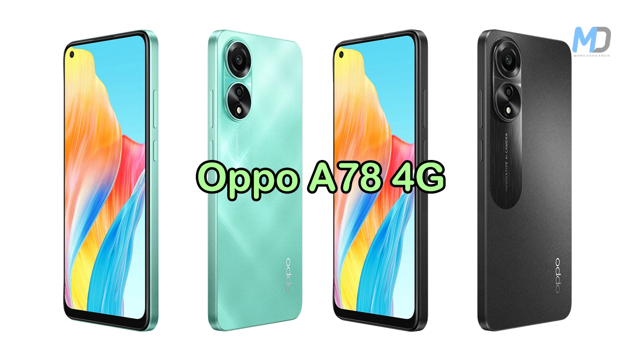 Oppo A78 4G launched with Snapdragon 680 SoC