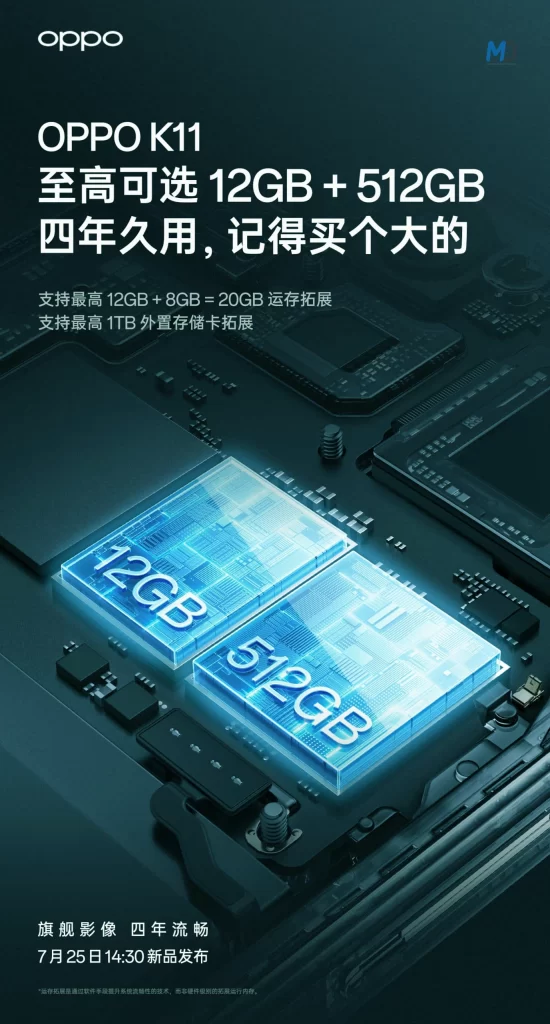 Oppo K11 12GB RAM