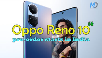 Oppo Reno 10 5G price, offers and pre-order details in India revealed
